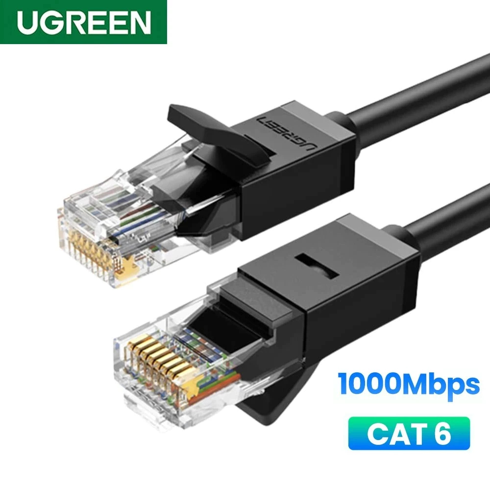 (พร้อมส่ง) UGREEN NW102 สายแลน Cat6 Ethernet Cable Gigabit RJ45 Network Wired Lan Cable รองรับ 1000MB