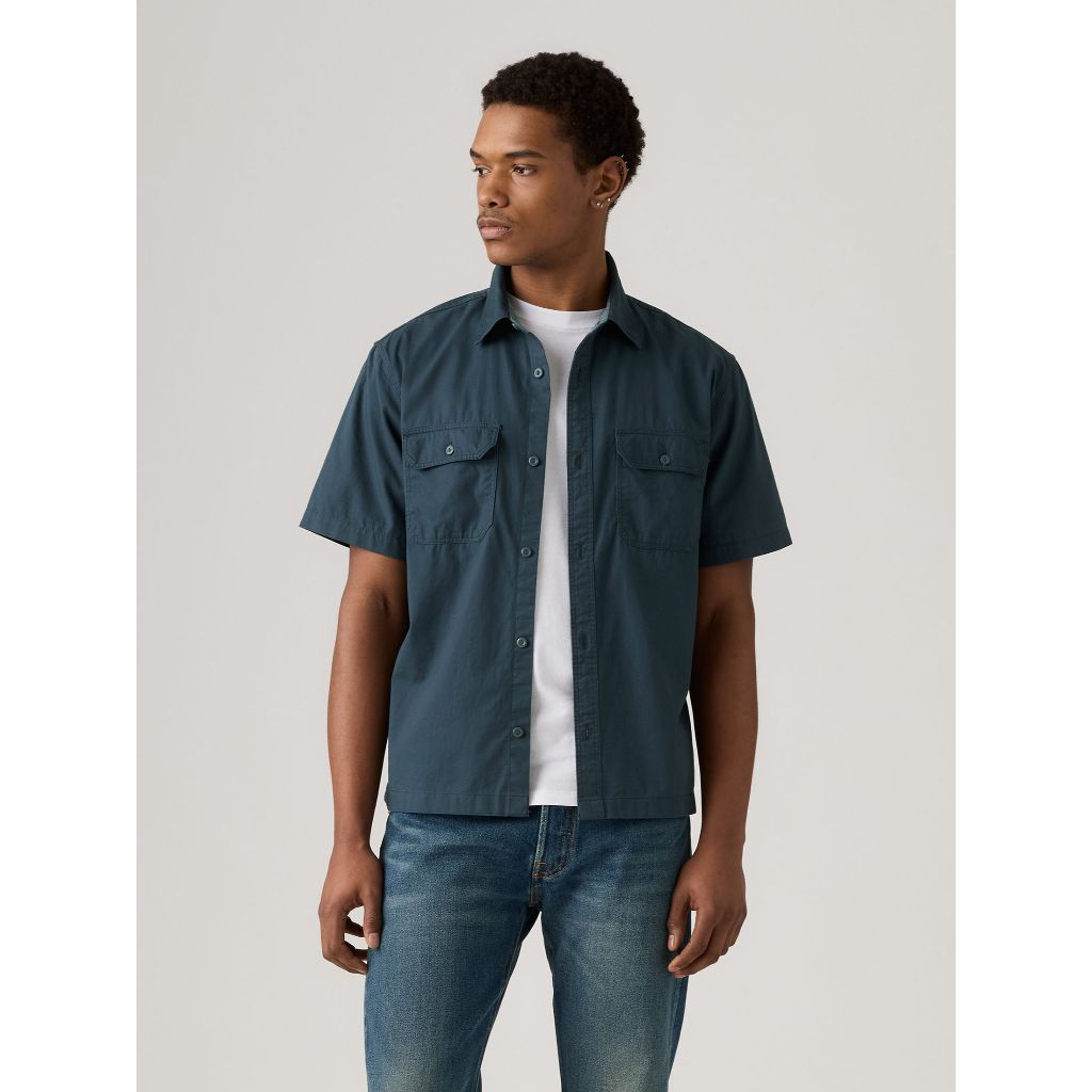 เสื้อเชิ้ต Levi's® Men's Short-Sleeve Dalton Workwear Shirt