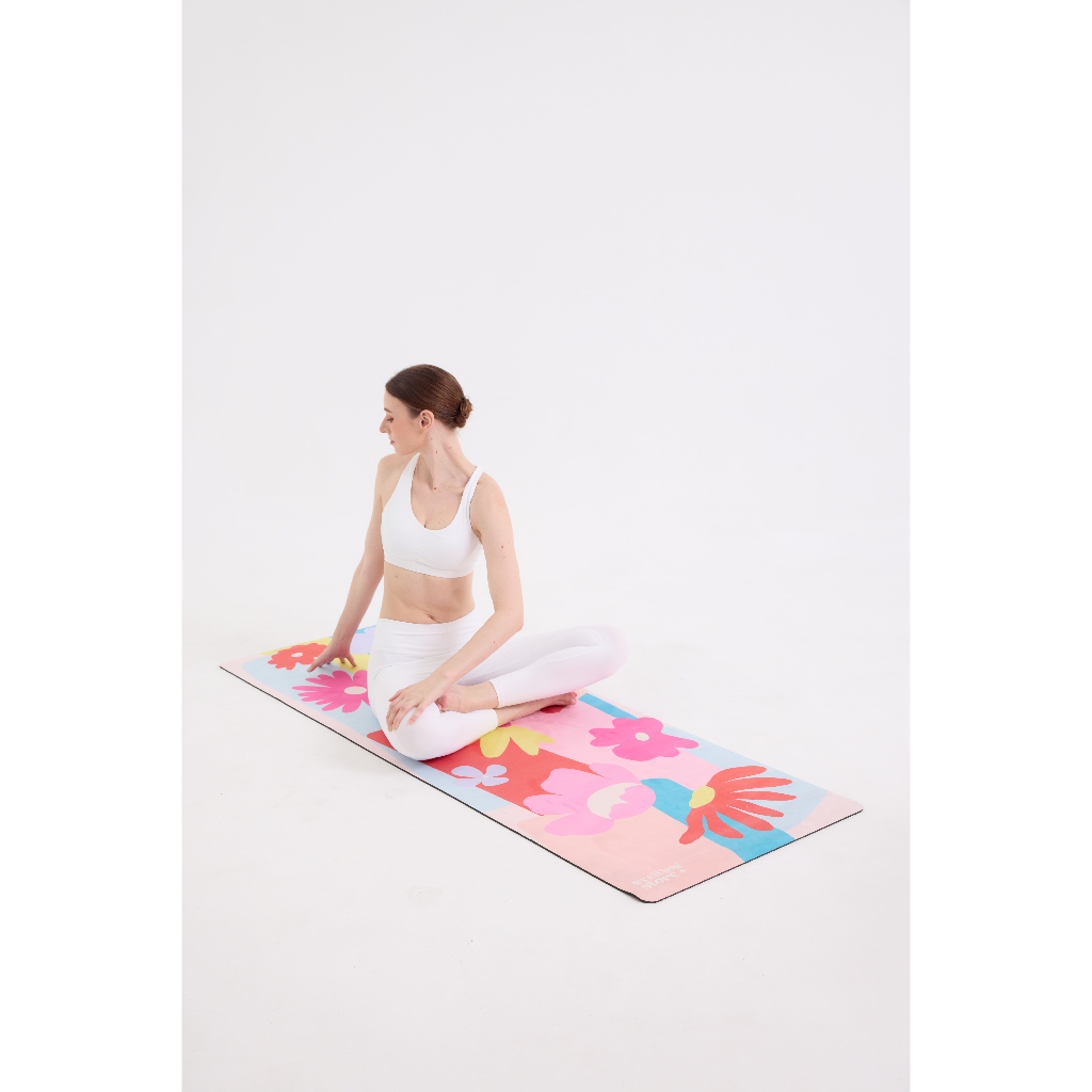 Tokyo Flowers Mat | เสื่อโยคะ เสื่อออกกำลังกาย รูปที่ 5