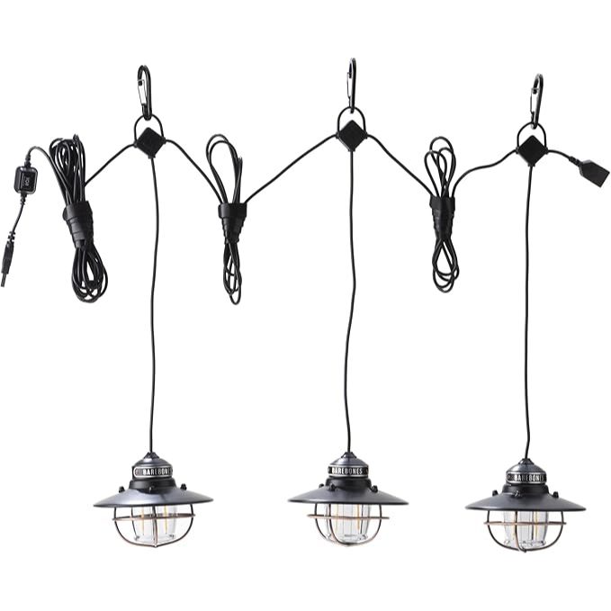 ✅พร้อมส่ง+โค้ดลด20-25%✅ ตะเกียง LED Barebone Edison String Lights ชุดไฟ 3 ดวง