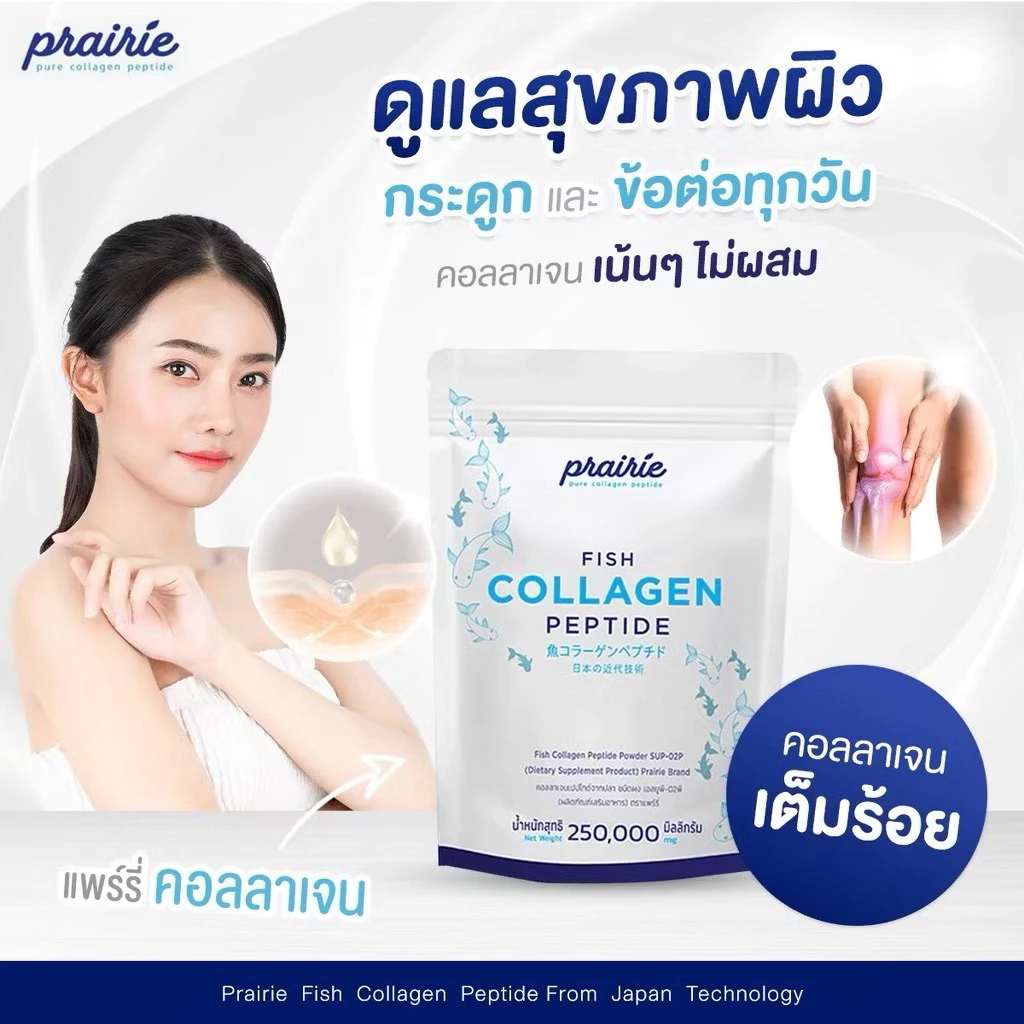 แพร์รี่คอลลาเจนเปปไทด์ ผลิตภัณฑ์เสริมอาหารเพื่อสุขภาพและ ผิวพรรณ thumbnail 3