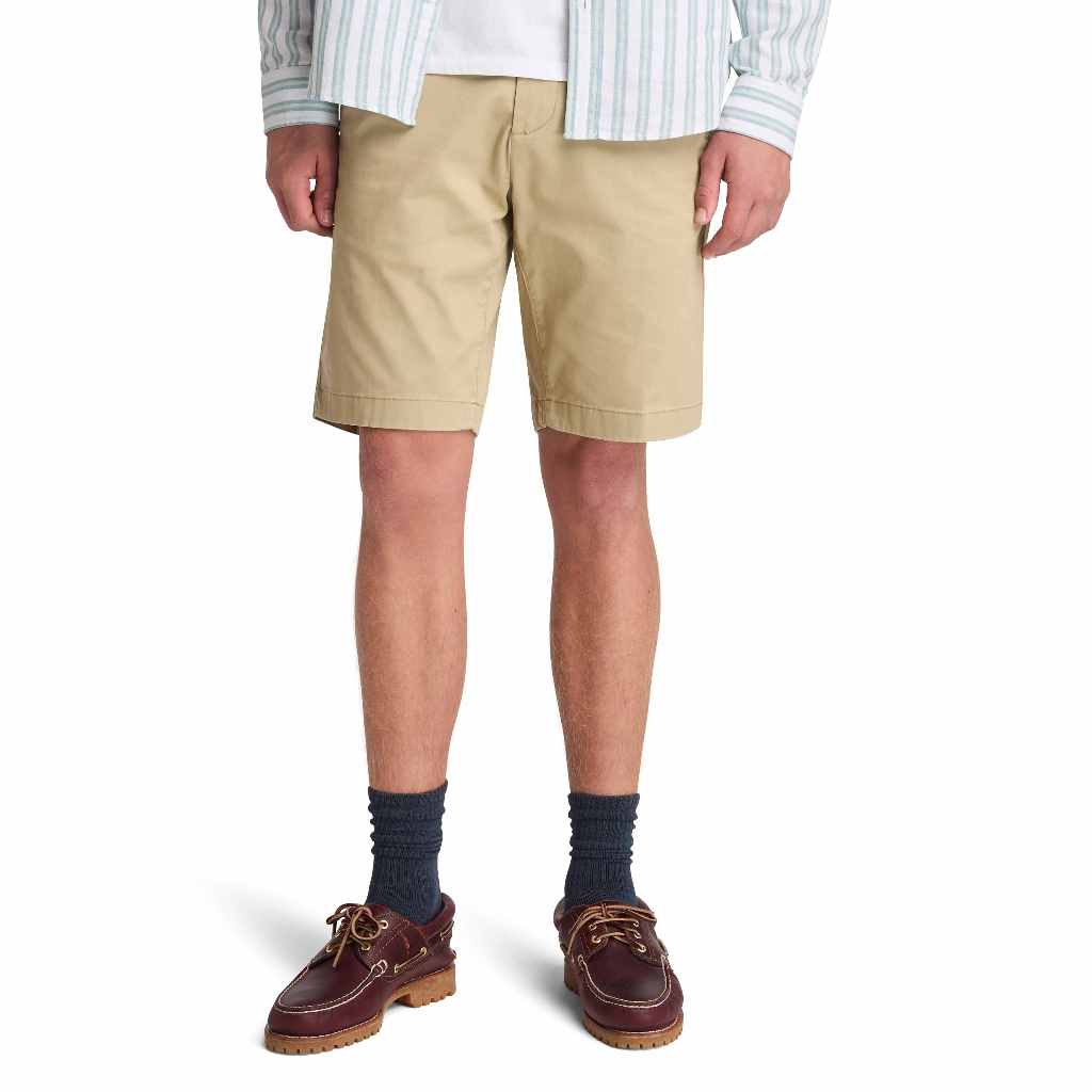 Timberland Men’s TFO Topsfield Chino Shorts กางเกงขาสั้น (TS25A6C8R) - รูปที่ 3