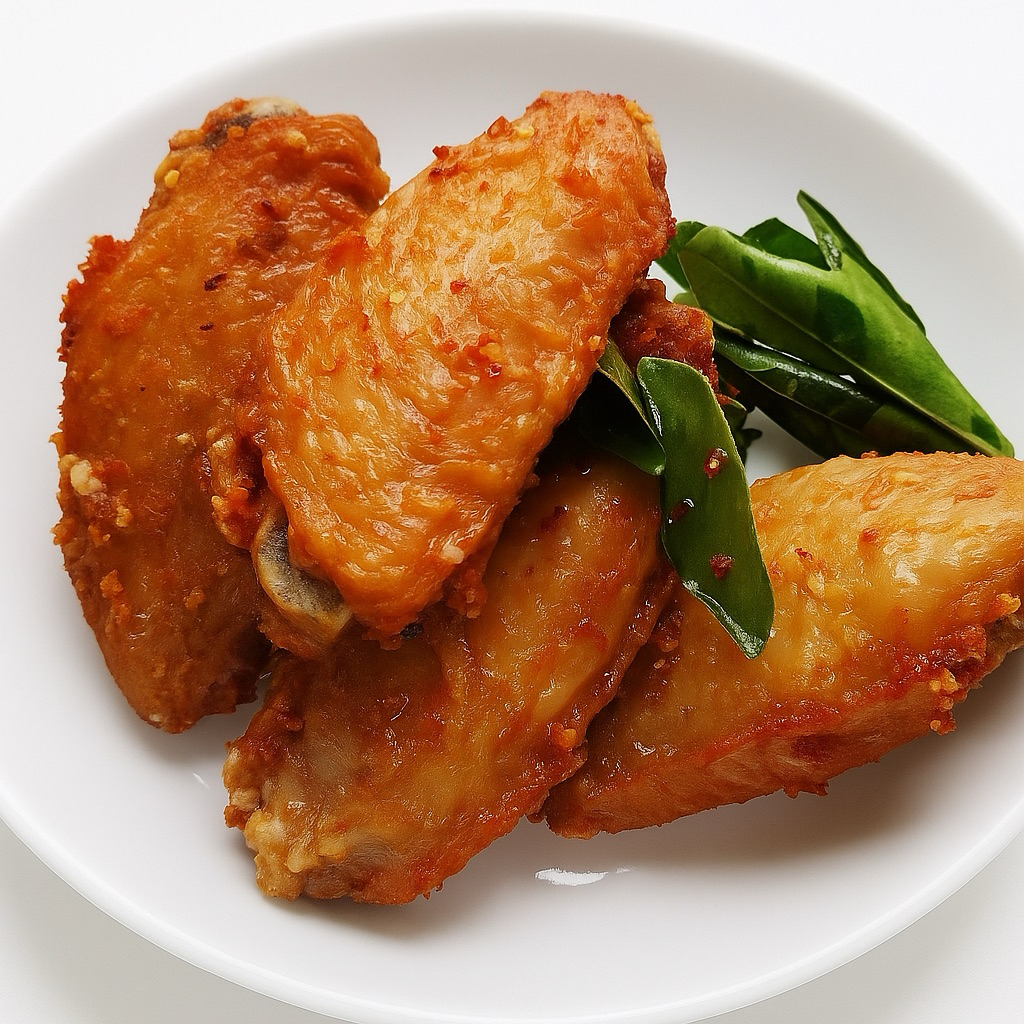 แหนมปีกไก่ ปีกกลางไก่ หมักแล้วพร้อมทอด สูตรนี้อร่อยเด็ดไร้สารกันบูด