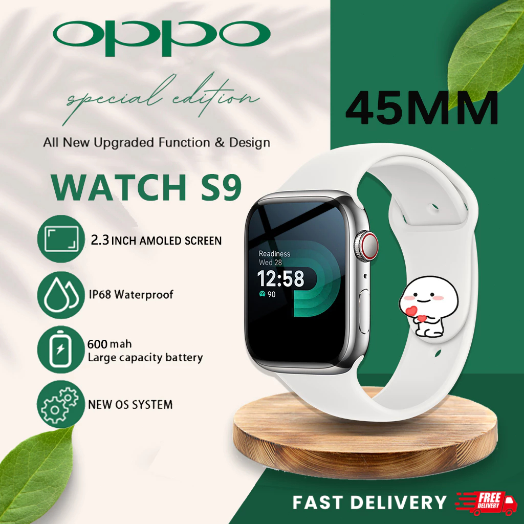 🔥【Free watch strap】2025 NEW Smart watch IP68 วอลล์เปเปอร์ที่กำหนดเอง โหมดการตรวจจับสุขภาพ โปรโมชั่นผลิตภัณฑ์ใหม่ COD