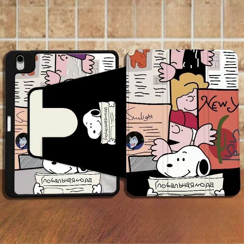 💫พร้อมส่ง💫เคสไอแพด Yพับตั้งได้ Gen11 Gen10 Cute Puppy ฝาหลังอะคริลิก มีช่องใส่ปากกา Air7 Air6 Pro11