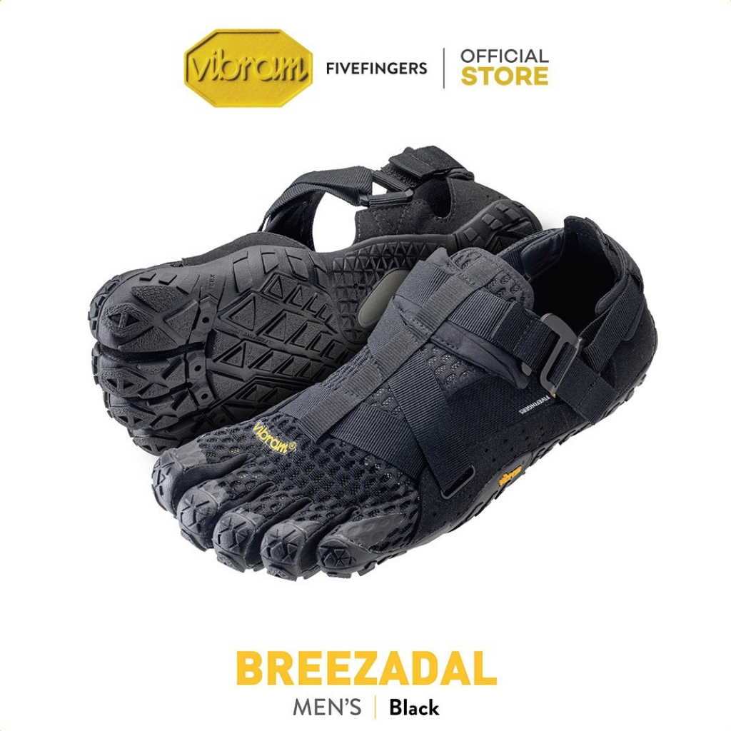 Vibram FiveFingers รองเท้าผู้ชาย รุ่น Breezandal (Black)