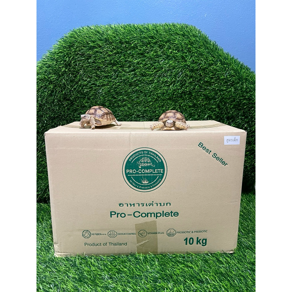 อาหารเต่าบก Pro-complete สูตรเด็ก 10 kg.