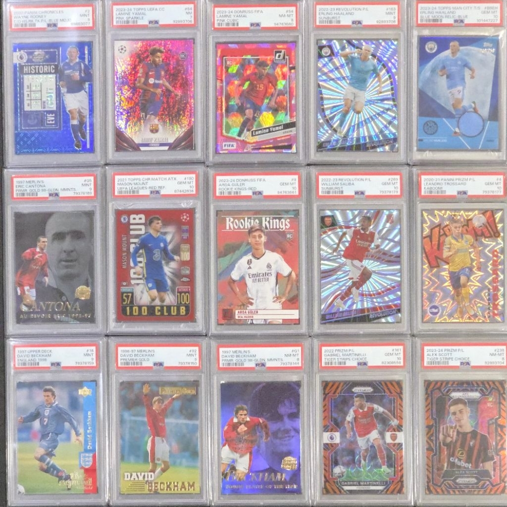 การ์ดเกรด Soccer กรอบ PSA​