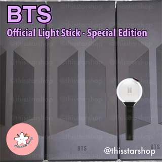 แท่งไฟ BTS OFFICIAL LIGHT STICK VER.4 & CRADLE & PARTS (BTS / ARMY ver.)