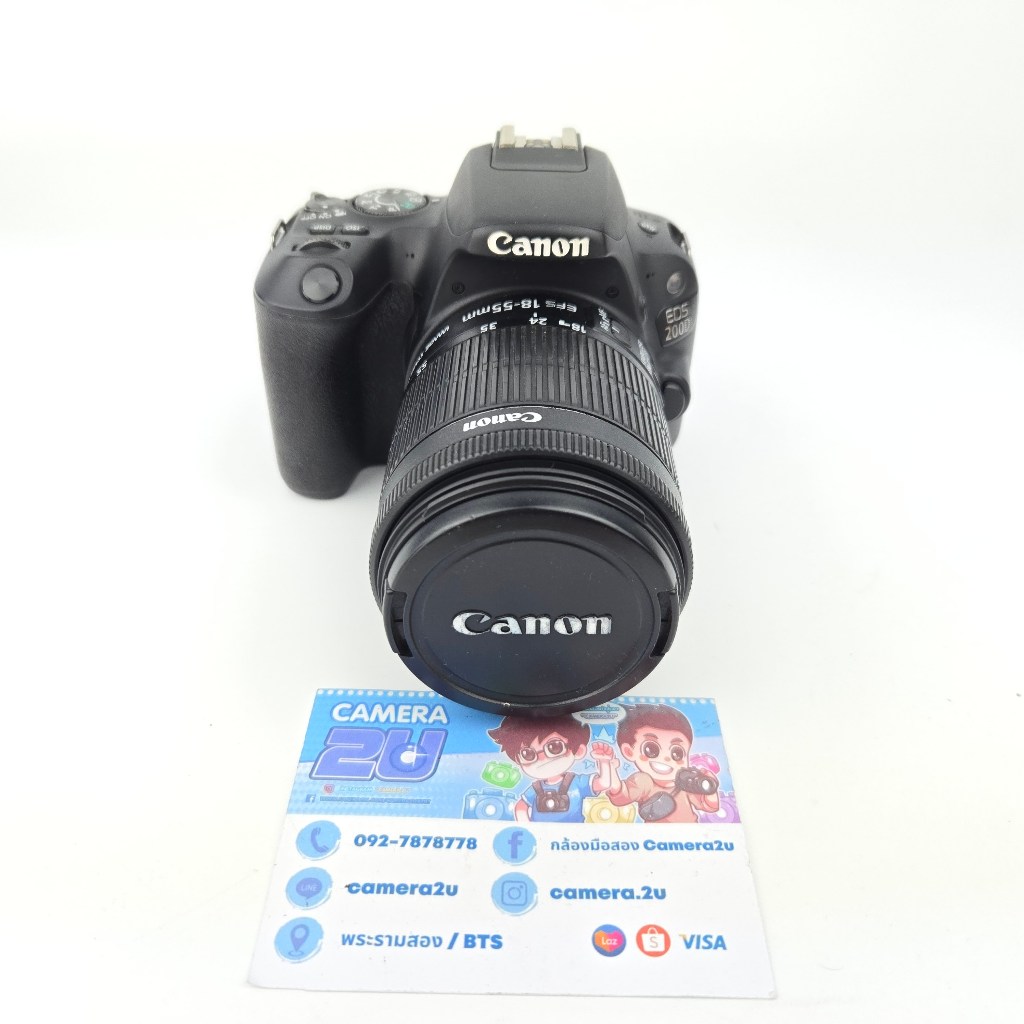 Canon EOS 200D + 18-55  used
