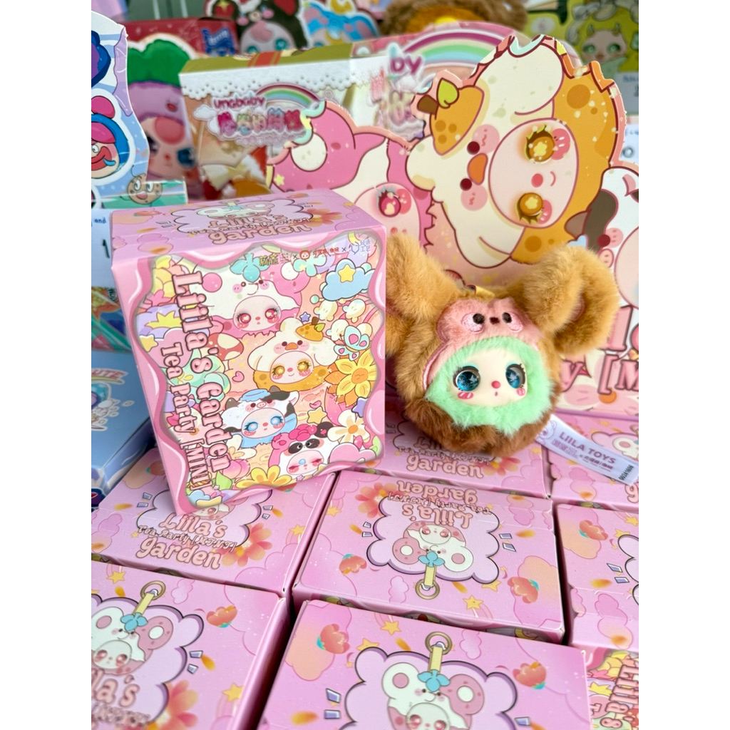 พร้อมส่ง 🇹🇭 Liila Garden Tea Party น้องไลล่ามินิ 12 จุ่ม ห้อยกระเป๋า liila mini น่ารัก แบบสุ่ม