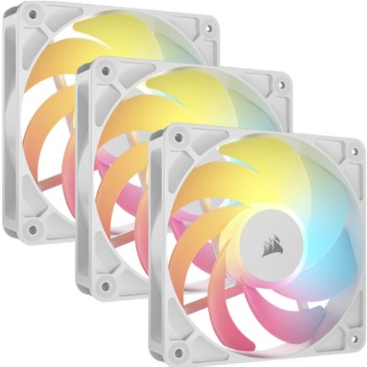 CORSAIR RS120-R ARGB 120MM (TRIPLE PACK) WHITE FAN