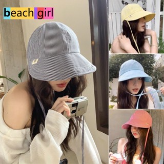 🌈beachgirl🌈สีโดพามีนเข้ากัน หมวกบักเก็ต สไตล์เกาหลี หมวกแฟชั…