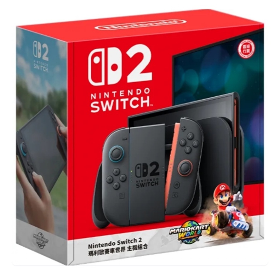Nintendo Switch 2  Console  (Mario Kart  World Bundle /Download Code inbox)