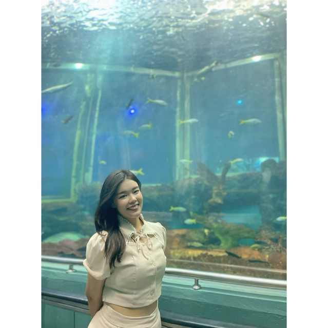 ส่งต่อ‼️ T03 เสื้อคอจีน Lovito size xl สาวอวบใส่ได้💓