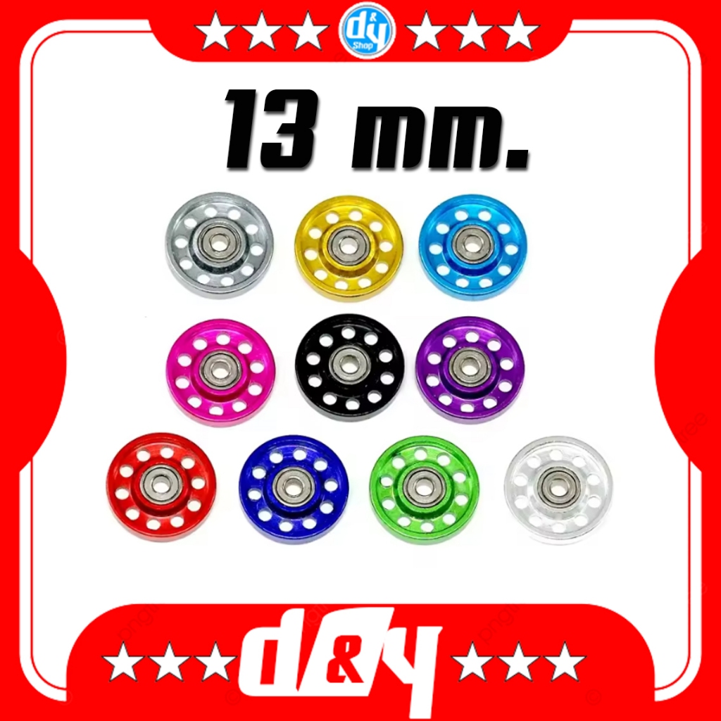 Lightweight 13mm Aluminum Ball-Race Rollers Homemade