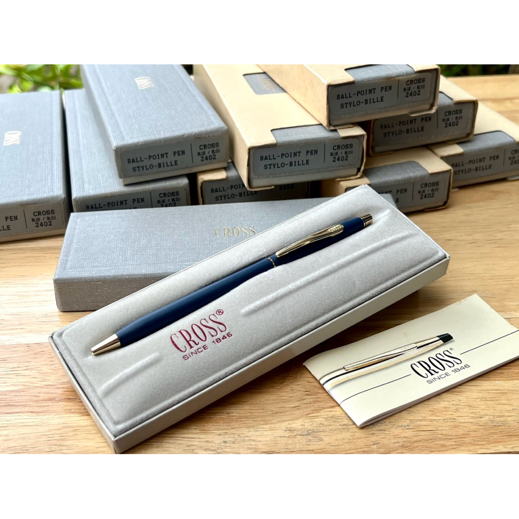 ปากกาCross  Classic Century Navy Blue & Gold
