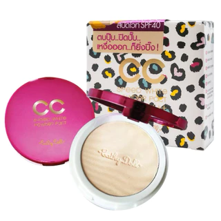 Cathy Doll Speed White CC Powder Pact เคที่ดอลล์ แป้งลายเสือ สปีด ไวท์ ซีซี พาวเดอร์