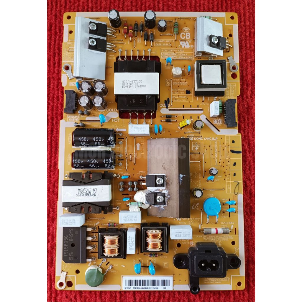เพาเวอร์ซัพพลาย SAMSUNG UA40KU6300K,UA43KU6000K,UA40MU6100K,UA43MU6100K,UA40JU6400K( BN44-00806A)