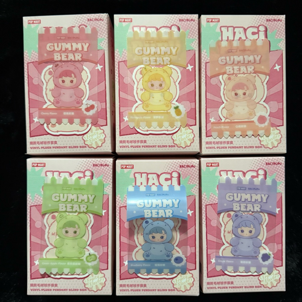 HACIPUPU Gummy bears fruity flavor - pendant