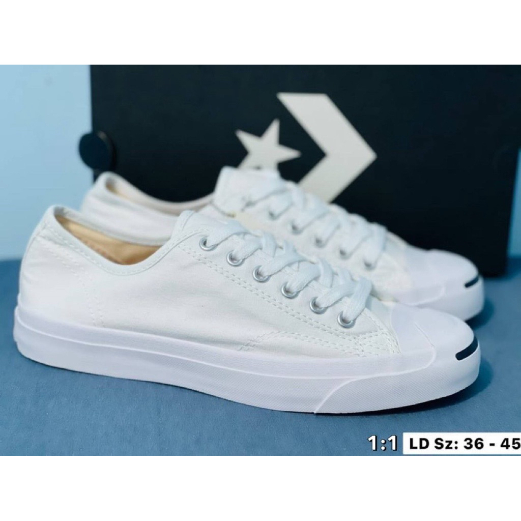 รองเท้าผ้าใบ converse jack purcell   รองเท้าสำหรับชาย 36-44 ราคา ถูกที่สุด ดีลบีเคเค แกลเลอรีภาพที่ 8