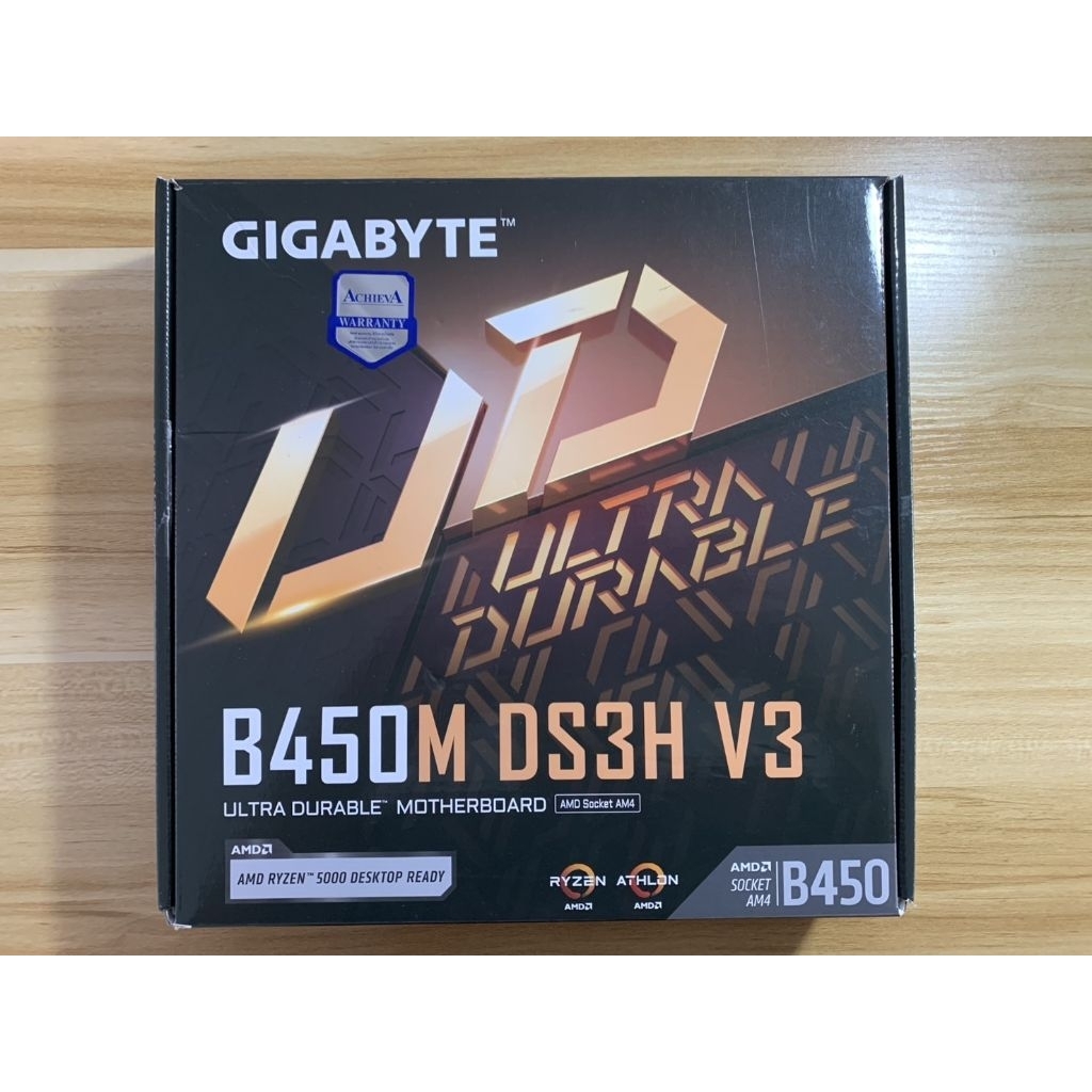 GIGABYTE B450M DS3H V3 ( ประกันยาว )