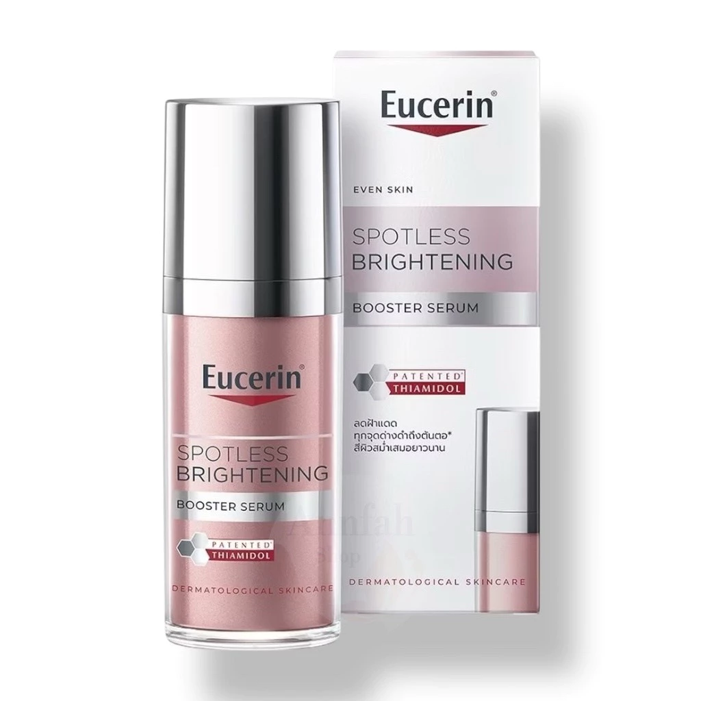 [Exp.2028]ฉลากไทย Eucerin Spotless Brightening Double Booster Serum 30ml.