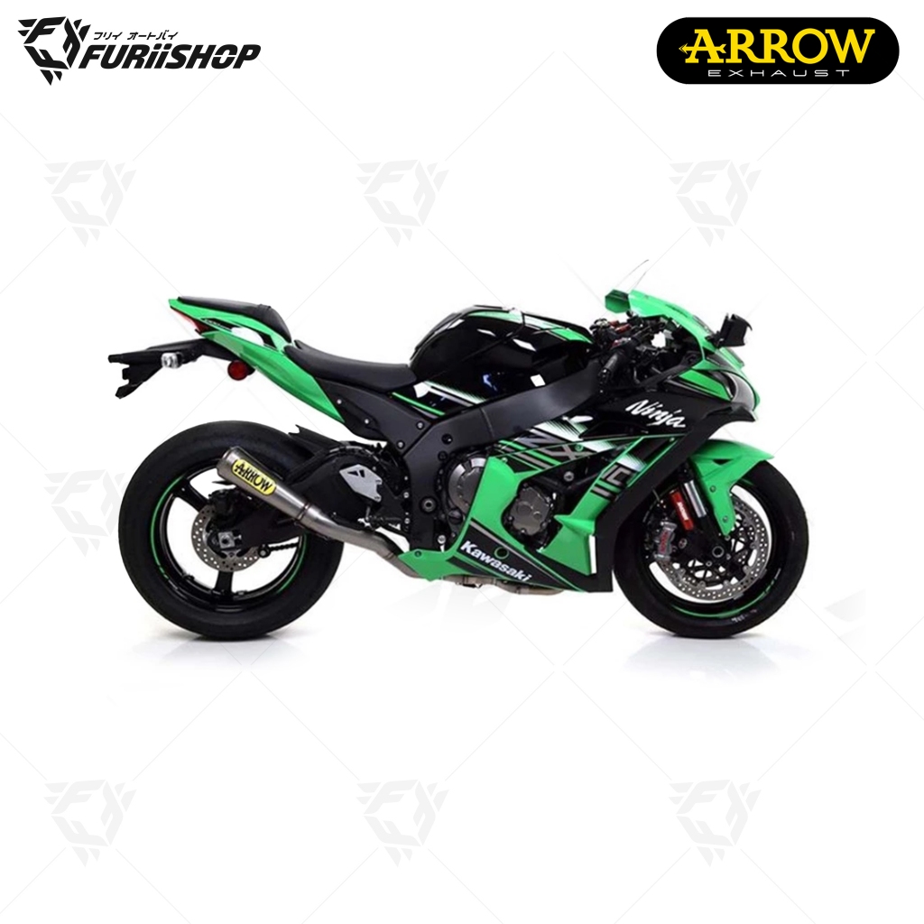 ท่อสูตร/ท่อแต่ง/ท่อไอเสีย Arrow Moto GP : for Kawasaki ZX10R 2016-2020 / ZX10RR New 2018-2020!!!