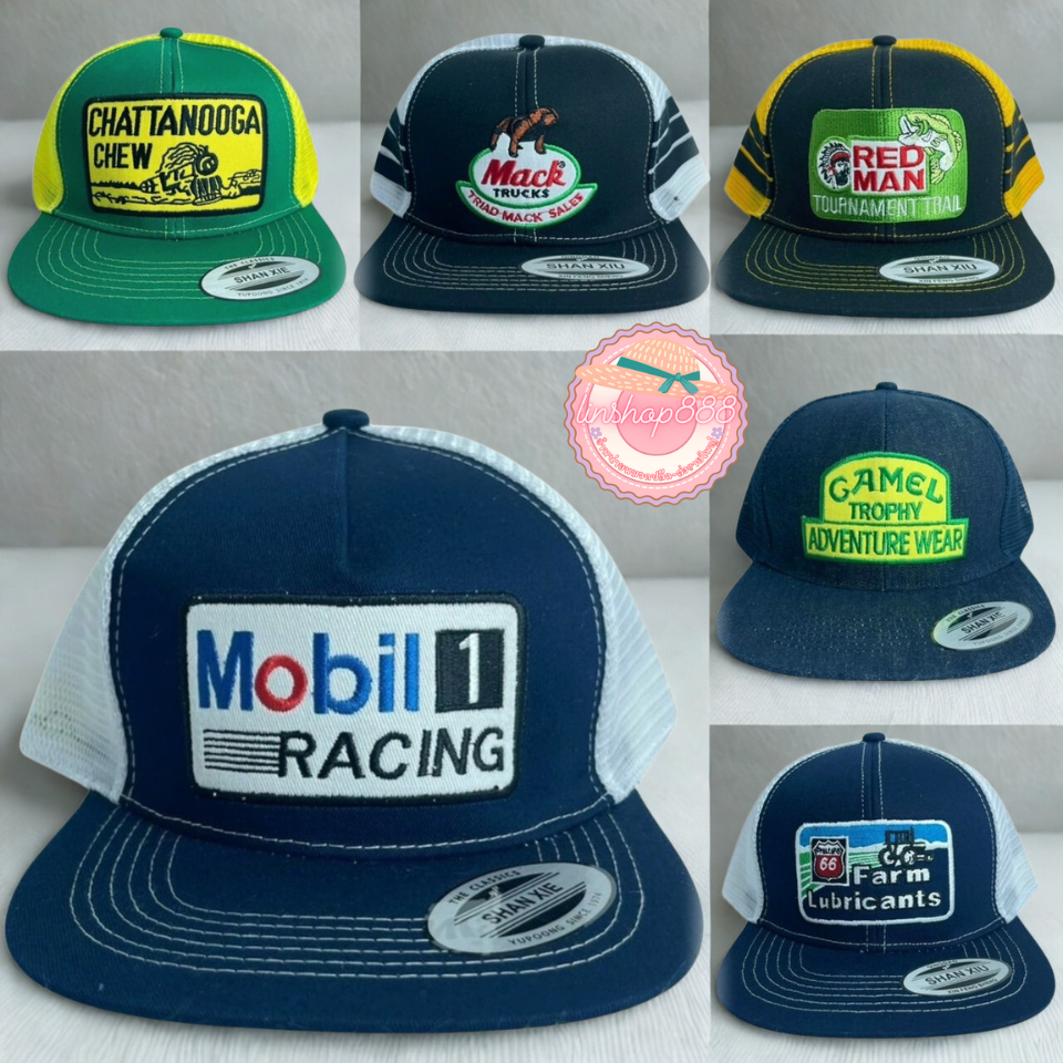 Hiphop หมวกเท่ๆ สไตส์วินเทจ ลายเยอะ พร้อมส่งทุกใบ สินค้าดีมีคุณภาพ จัดส่งไว