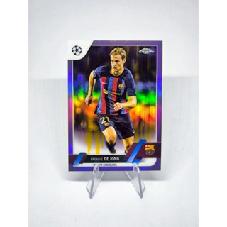 การ์ดฟุตบอล Topps Chrome FC Barcelona UEFA  2022-23
