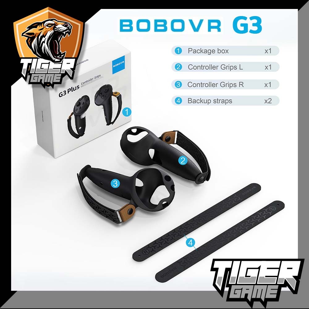 BOBOVR G3 Plus Controller Grips Cover for Quest 3 & 3S (BOBO VR G3)(controller grip cover)(Bobo G3 plus)(เคสจอย quest 3)
