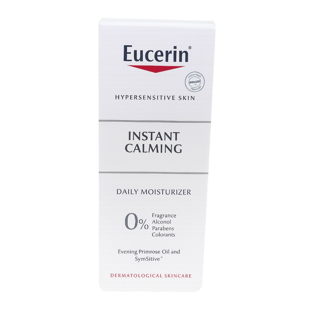 (มีของแถม) EUCERIN INSTANT CALMING DAILY MOISTURIZER FOR HYPERSENSITIVE SKIN 50ml