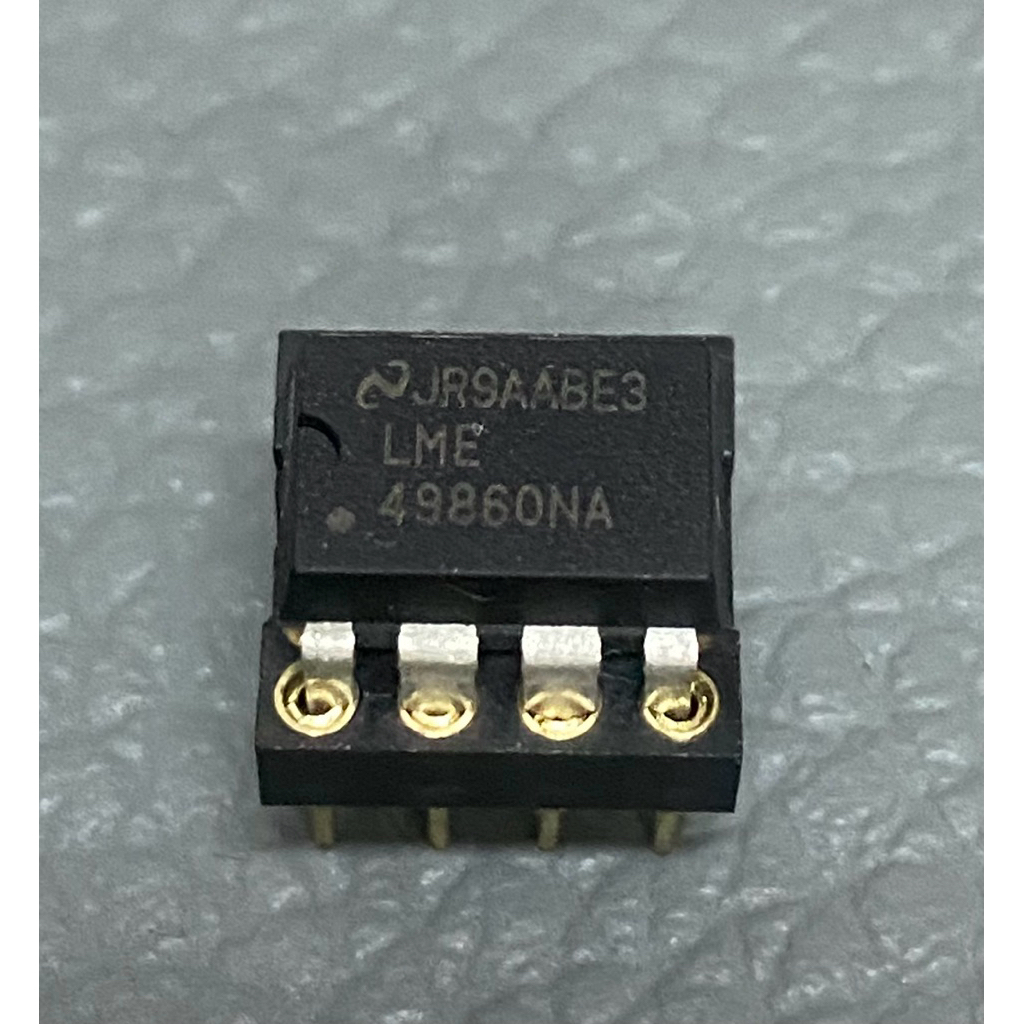 LME49860NA DUAL OP-AMP ตัวถังพลาสติก ผลิตที่ Philippines เสียงดี ของแท้ พร้อมส่ง ราคาต่อ 1 ชิ้น