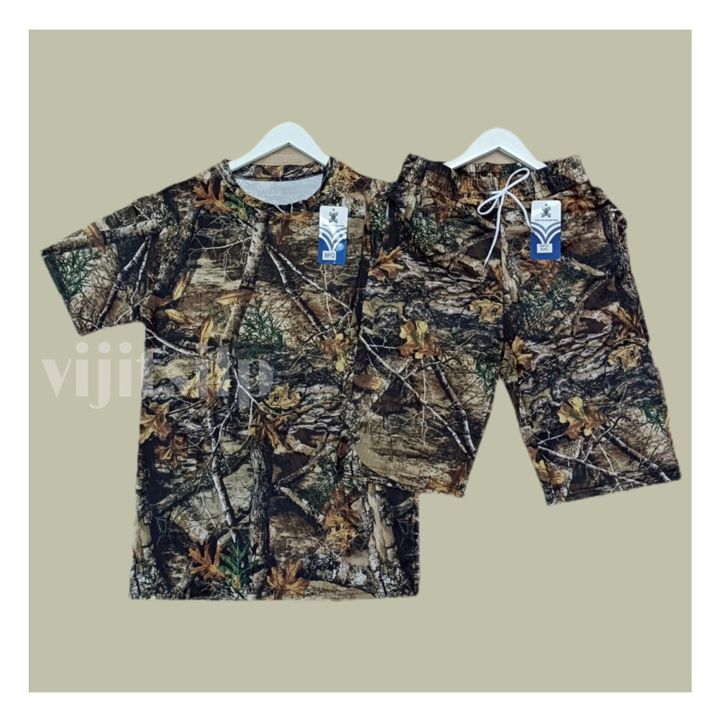 ชุดเซ็ตเสื้อ+กางเกง ผู้ชายแขนสั้นและขาสั้น แบบพิมพ์ลาย ชุดแฟชั่นเข้าเซ็ตผู้ชาย