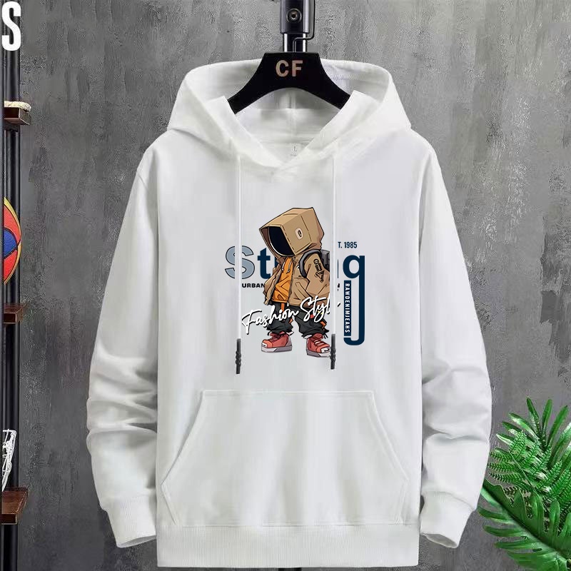 BK-1063-LONG เสื่อแขนยาวมีฮู้ด มีไซส์ S ถึง 3XL มีสีสวยๆให้เลือก เสื้อฮู้ดแขนยาวแฟชั่นใส่ได้ในทุกๆวัน - รูปที่ 5