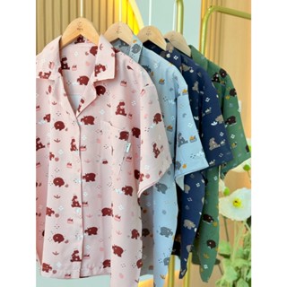 KORU เสื้อฮาวาย ลายโครุปีโป้