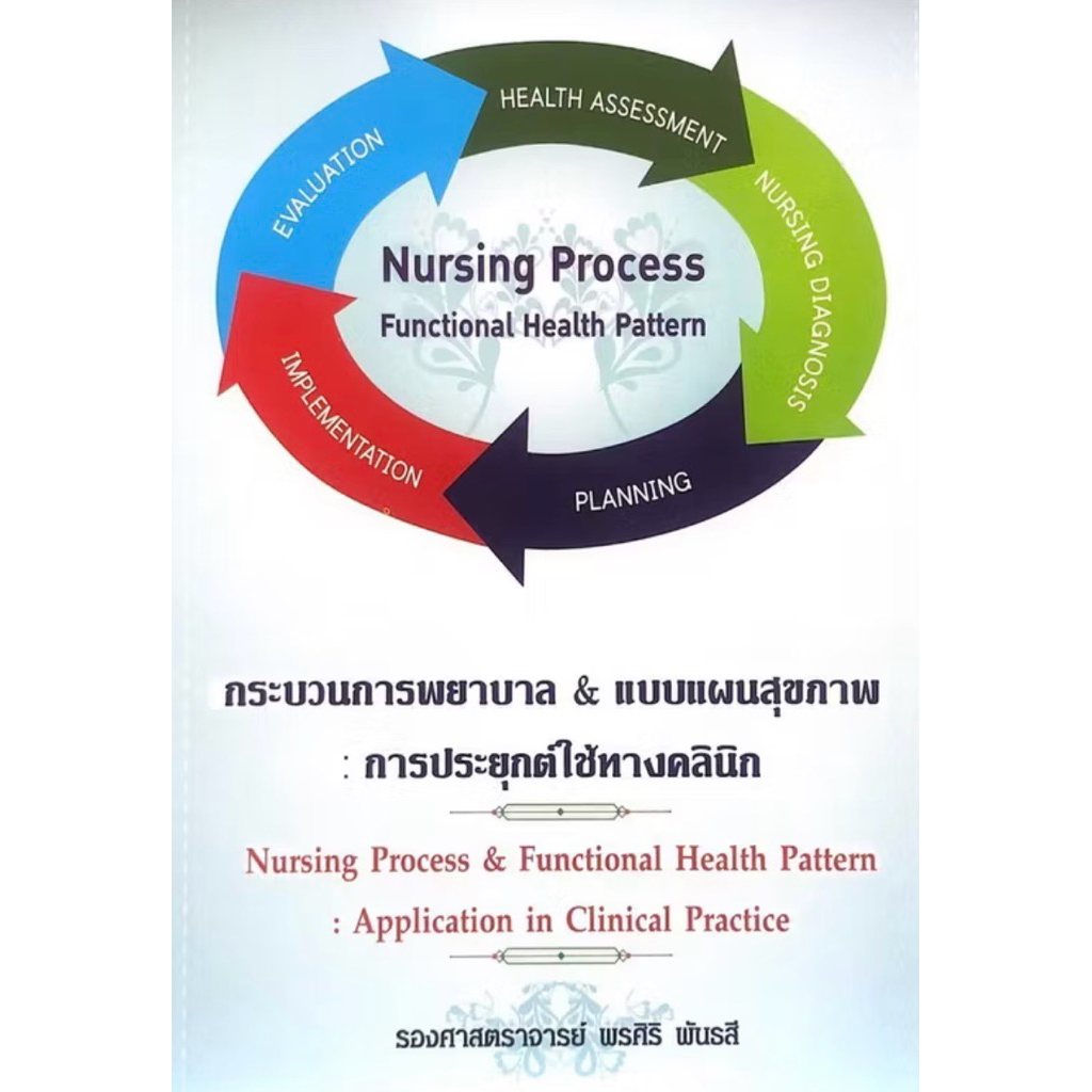 หนังสือกระบวนการพยาบาล&แบบแผนสุขภาพ : การประยุกต์ใช้ทางคลินิก (Nursing Process & Functional Health P