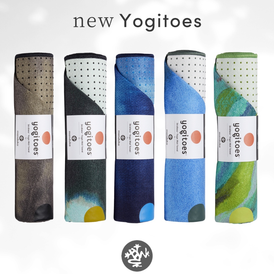 Yogitoes® ผ้าปูบนเสื่อโยคะกันลื่น Yogitoes รุ่น  V.2.0 - Yoga Towel (71")