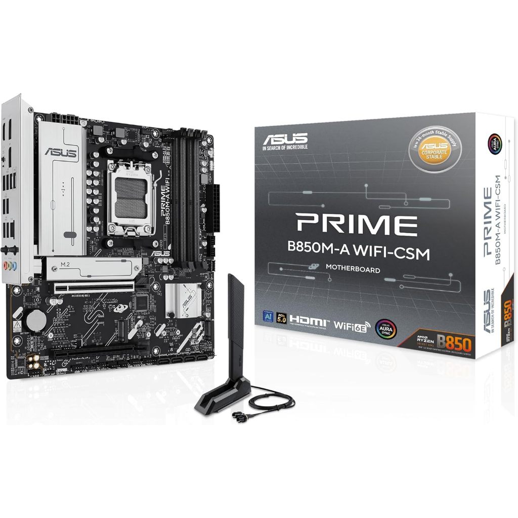 MAINBOARD (เมนบอร์ด) ASUS PRIME B850M-A WIFI-CSM