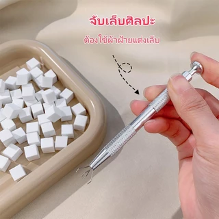 Nail.Girl ฟองน้ำไล่สี ฟองน้ำโอนลายเล็บ เซ็ตฟองน้ำทำเล็บทรงสี่เหลี่ยม ใช้ไล่สีเล็บ อุปกรณ์ทำเล็บ ฟองน้ำไล่สีเจล