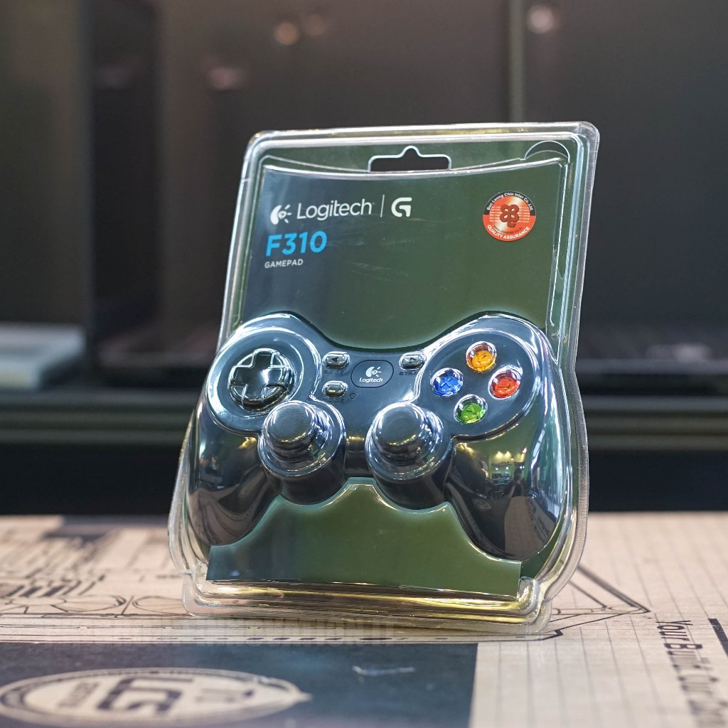 จอยเล่นเกม Logitech F310 ของใหม่ สายยาว ตอบสนองไว