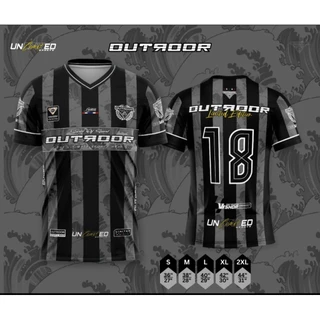 เสื้อกีฬาคอวี #18 แขนสั้น ลายใหม่ เนื้อผ้าโพลีเอสเตอร์ หนานุ่มใส่สบาย มีให้เลือก 7 สี ไซส์ S-2XL Sport ออกกำลังกาย