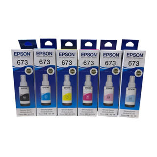 หมึกเติม Epson L800 L850 L1800 673 T673 673 ink หมึกพิมพ์ ขว…