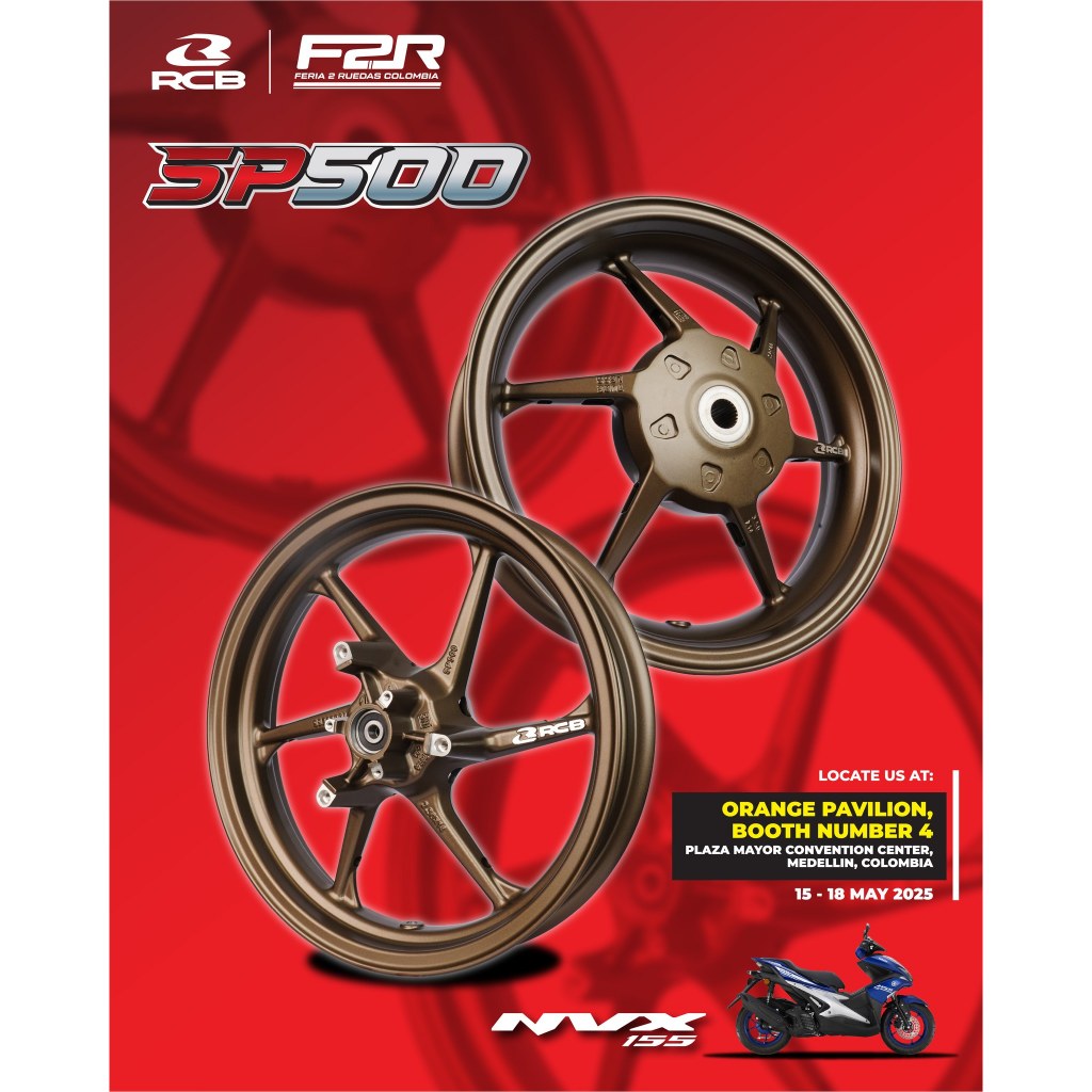 ล้อRCB SP500 ตรงรุ่น AEROXเจน1-2