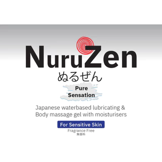 Nuruzen Pure Sensation Nuru gel นูรุเจล เจลหล่อลื่น ยืดได้ แห้งช้า สูตรไม่มีกลิ่น ออนโยน ขนาด 300 ml