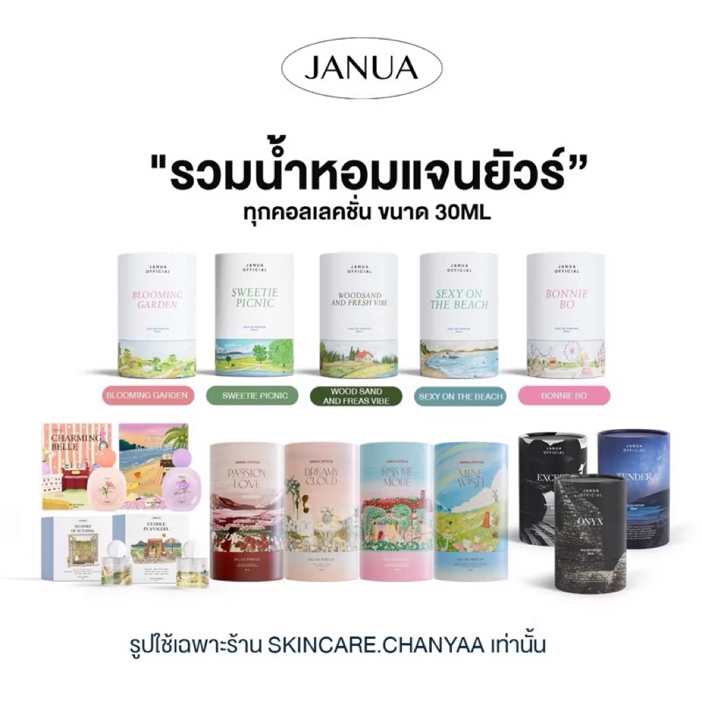 พร้อมส่ง แพคเกจใหม่น้ำหอม JANUA ของแท้ พร้อมส่ง มีส่งด่วนตัดรอบ4โมงเย็น
