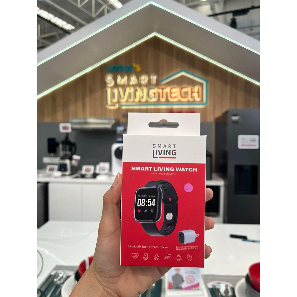 ⌚Smart Living Watch มือ 1 ⌚ แสินค้าจากTrue  ❤️นาฬิกาเพื่อสุขภาพ❤️ -วัดการเต้นของหัวใจ -วัดการเดิน-วิ่ง แจ้งเตือนแอฟ