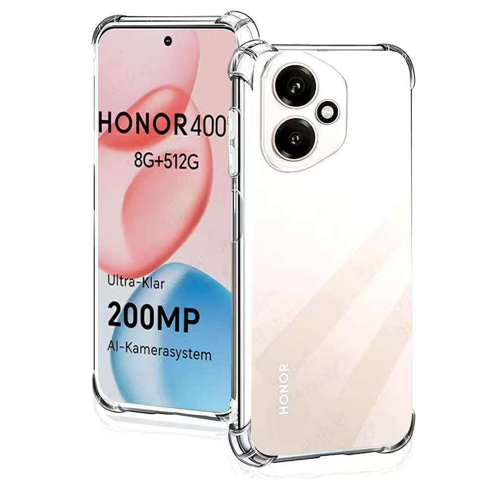 Honor 400(พร้อมส่งในไทย)เคสTPUใสกันกระแทกแบบคลุมกล้องHonor 400 Pro/Honor 400 Lite/Honor Powerตรงรุ่น