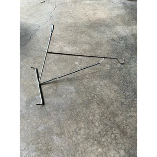 ตะขอแขวนกรงนก ติดผนัง (สแตนเลส)