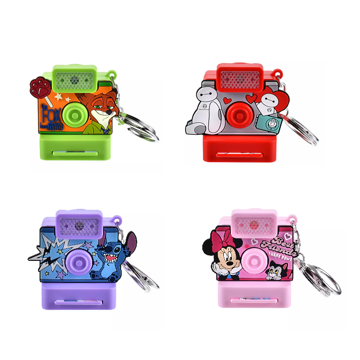 [Direct from Japan] Disney [Direct from Japan] Disney Keychain Sound & Light Up Camera Keychain Seri